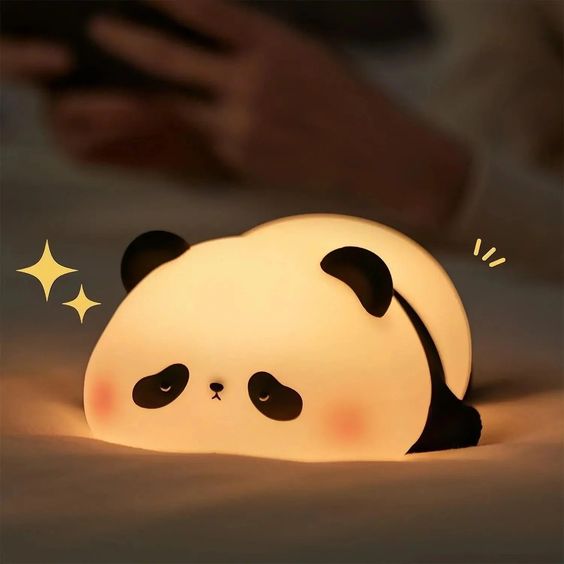 LumaPet™ Panda Lamp – Adorable Silicone Night Light