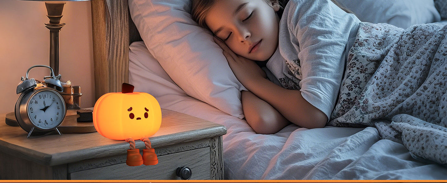 LumaPet™ Pumpkin Lamp – Cozy Nights, Warm Glow