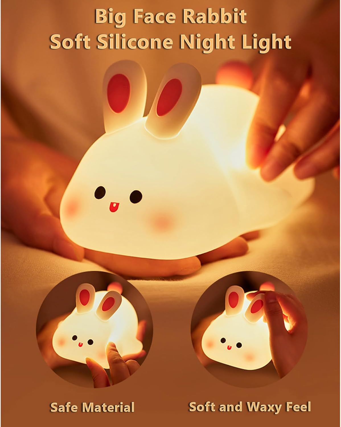LumaPet™ Rabbit Lamp – The Cutest Bedtime Companion