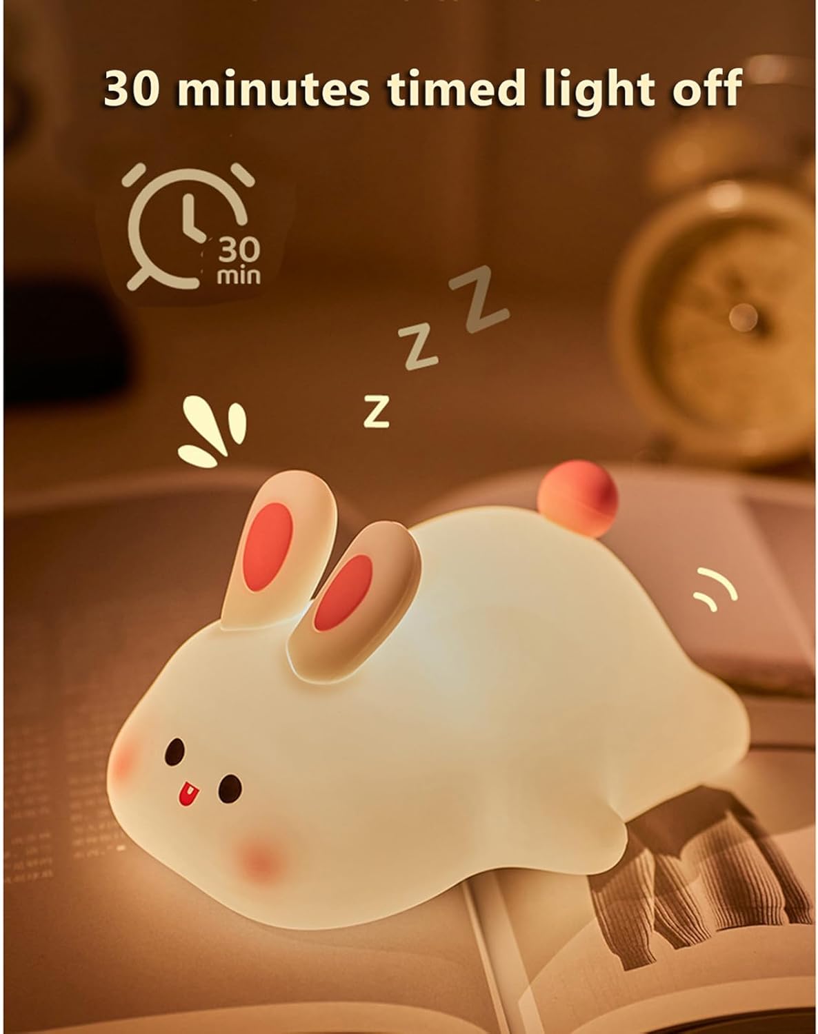 LumaPet™ Rabbit Lamp – The Cutest Bedtime Companion