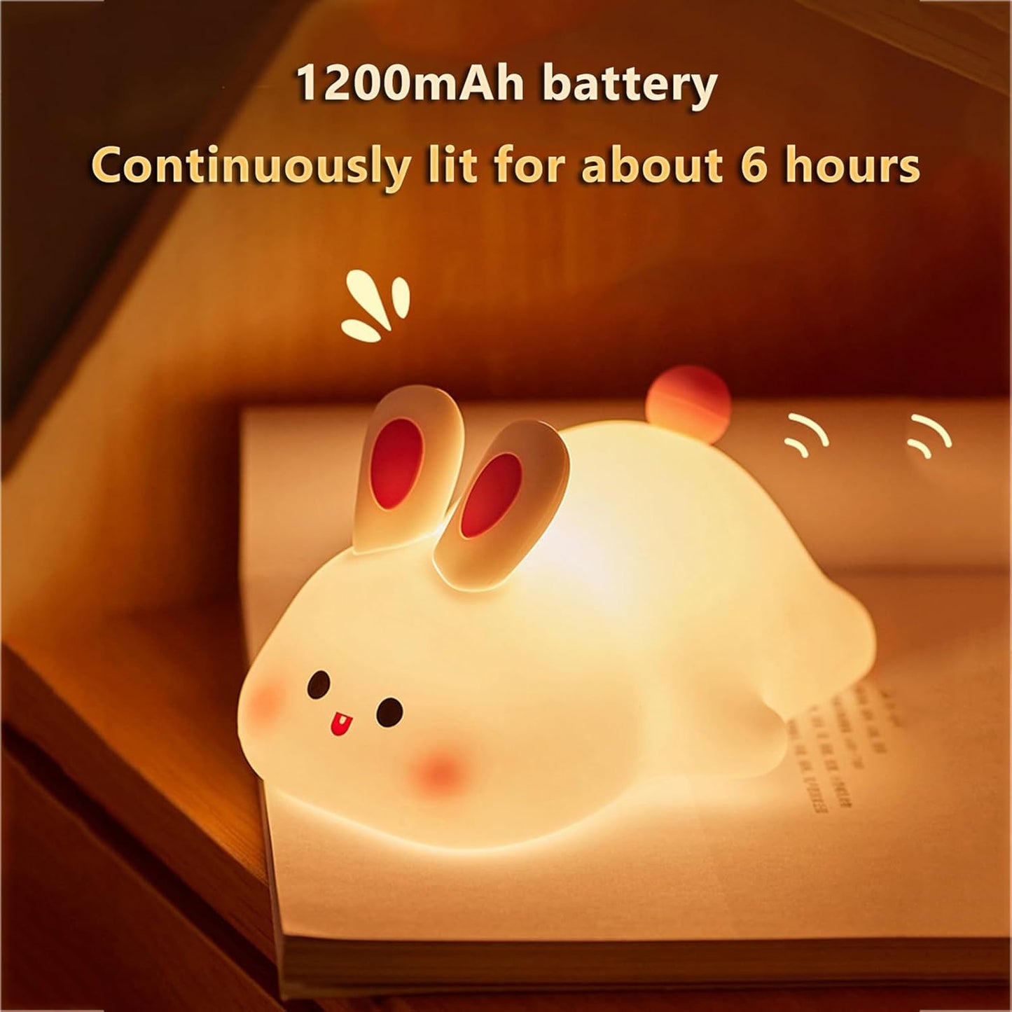 LumaPet™ Rabbit Lamp – The Cutest Bedtime Companion