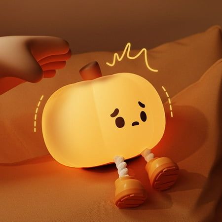 LumaPet™ Pumpkin Lamp – Cozy Nights, Warm Glow